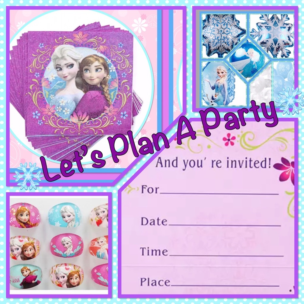 ❄️NEW❄️Frozen Ultimate B-Day Party Pack❄️